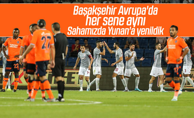 Başakşehir tur şansını zora soktu