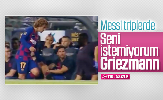 Messi'nin Griezmann'a tepkisi sürüyor