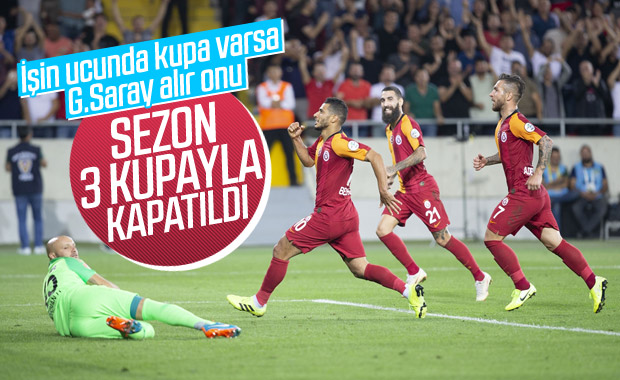 Süper Kupa'da şampiyon Galatasaray