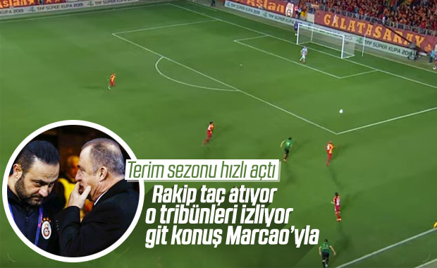 Marcao, Fatih Terim'i çıldırttı