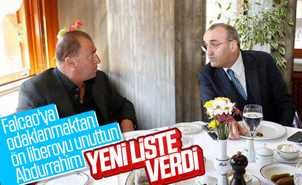 Fatih Terim'in ön libero listesi