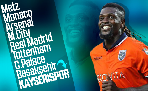 Adebayor, Kayserispor'a transfer oluyor