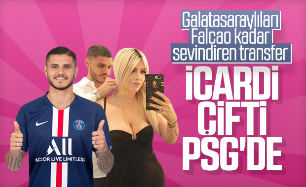G.Saray'ın rakibi PSG, Icardi'yi transfer etti