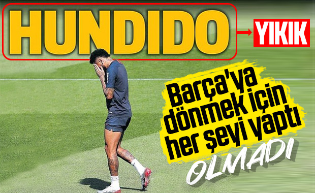 PSG'de kalan Neymar mutsuz