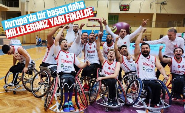 Tekerlekli Sandalye Basketbol Takımı'ndan büyük başarı