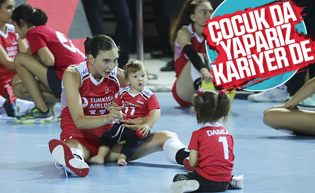 A Milli Kadın Voleybol Takımı şampiyonluk için sahada