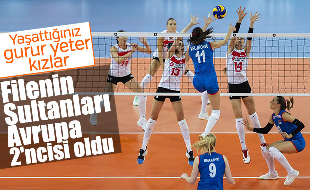 A Milli Kadın Voleybol Takımımız 2. oldu