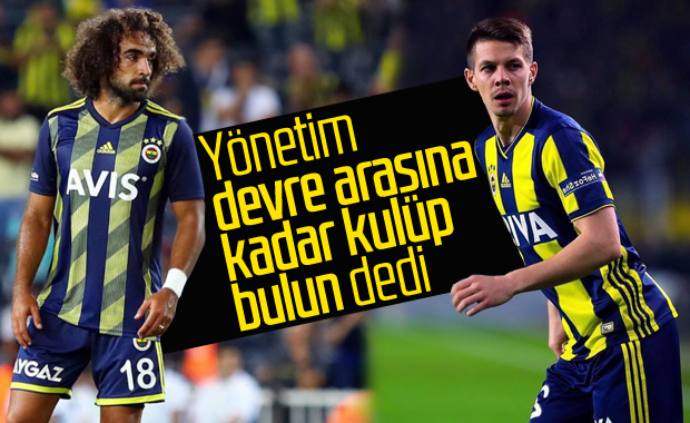 Fenerbahçe'de 3 futbolcu devre arası gidiyor