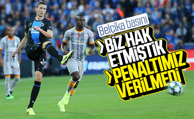 Brugge-G.Saray maçı Belçika basınında