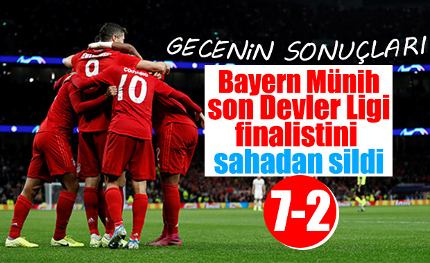 Bayern Münih deplasmanda Tottenham'a 7 gol attı