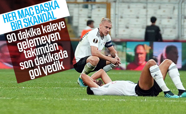 Beşiktaş son dakikalarda yıkıldı