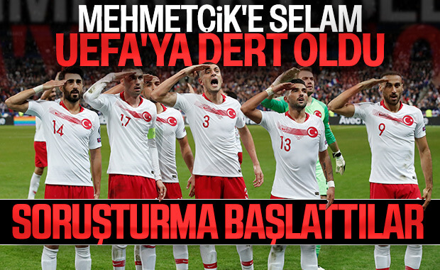 UEFA'dan 'asker selamı' soruşturması