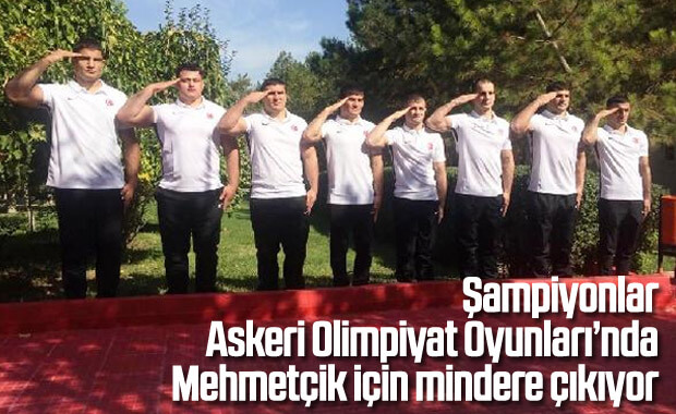 Milli güreşciler, Mehmetçik için Çin'de mindere çıkacak