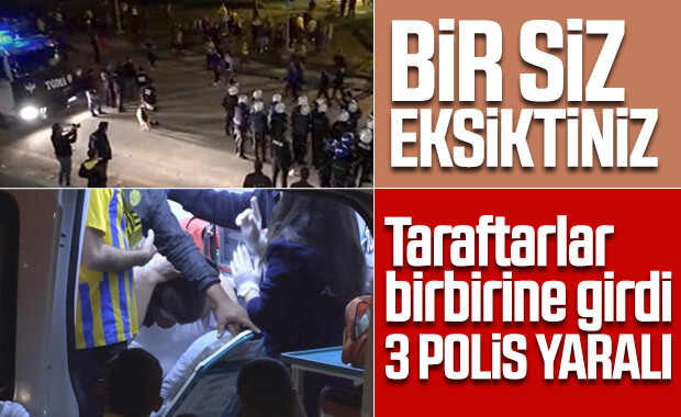 MKE Ankaragücü-Beşiktaş maçı sonrası kavga: 4 yaralı