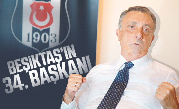 Beşiktaş'ın yeni başkanı Ahmet Nur Çebi oldu