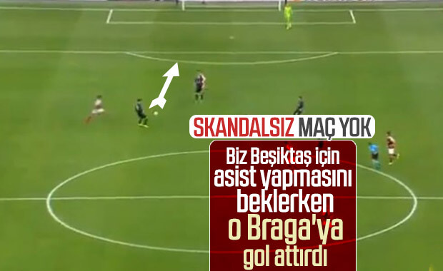 Beşiktaş golü Oğuzhan'ın hatasıyla yedi