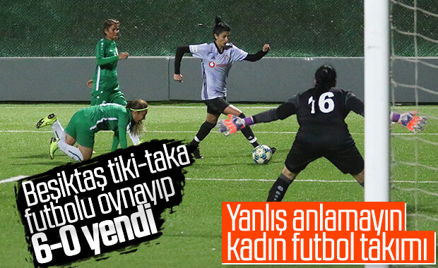 Beşiktaş Kadın Futbol Takımı'nda tiki-taka futbolu