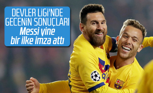 Şampiyonlar Ligi'nde gecenin sonuçları