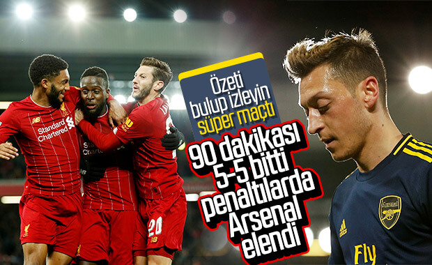 Efsane maçta kazanan Liverpool