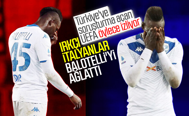 İtalya'da Balotelli'ye ırkçılık yaptılar