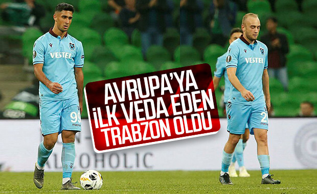 Trabzonspor Avrupa defterini kapattı