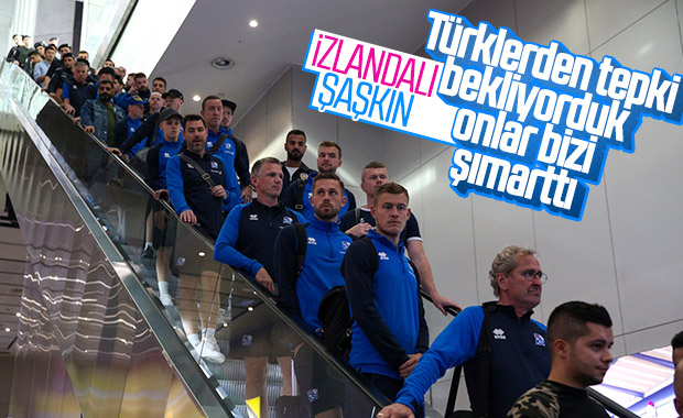 İzlandalılar karşılamadan çok memnun kaldı