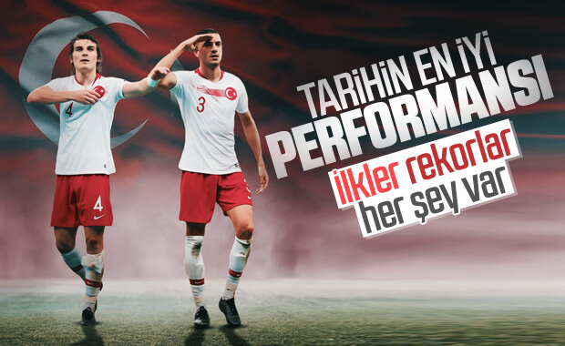A Milli Takımımız performansıyla tarihe geçti