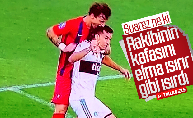 Nestor Camacho rakibinin kafasını ısırdı