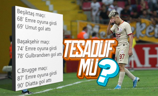 Emre Mor oyuna girince Galatasaray gol yiyor
