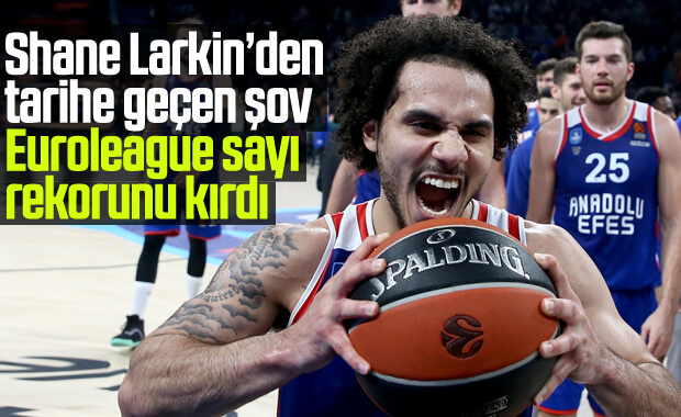Anadolu Efes'in galibiyeti rekorla taçlandı