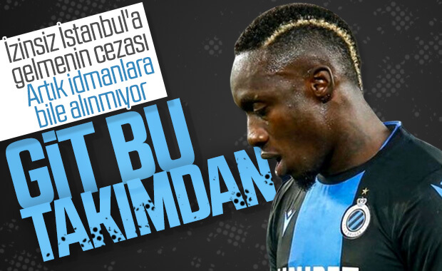 Diagne'ye idman yasağı