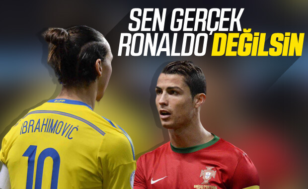 İbrahimovic: Cristiano doğal bir yetenek değil