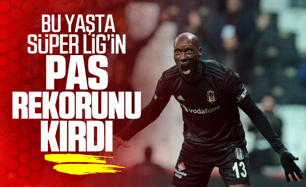 Atiba Hutchinson Süper Lig'de pas rekoru kırdı