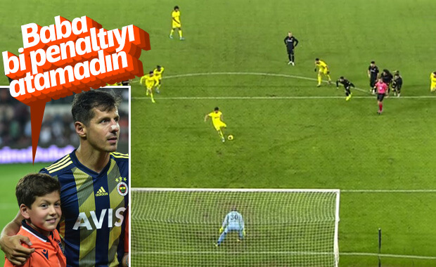 Emre: Oğlum o golleri nasıl kaçırdın diyor
