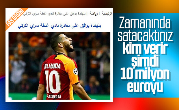 Galatasaray, Belhanda'nın fiyatını belirledi