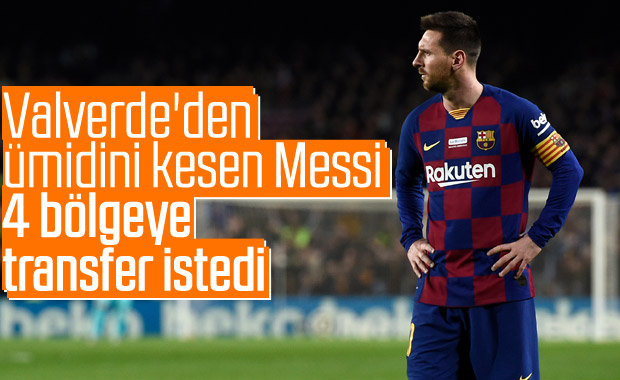 Messi 4 transfer istedi