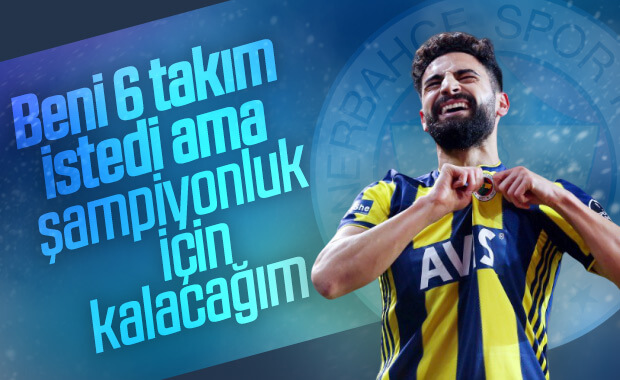 Mehmet Ekici: Şampiyonluğa katkı sağlamak istiyorum