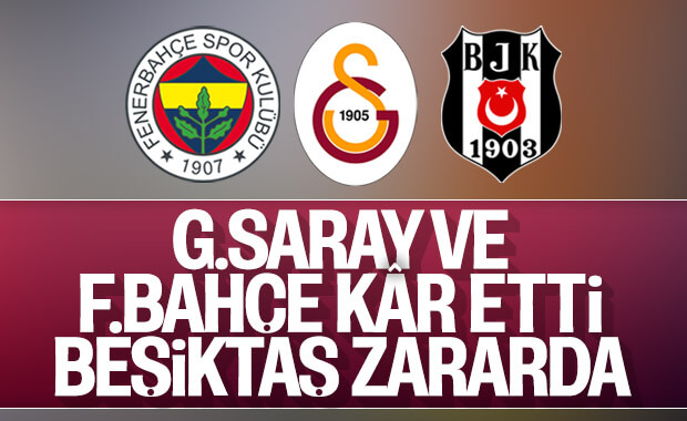 Galatasaray, Fenerbahçe ve Beşiktaş'ın finansal raporları
