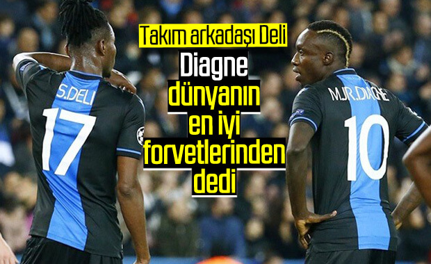 Club Bruggelu oyunculardan Diagne'ye: O en iyilerden biri