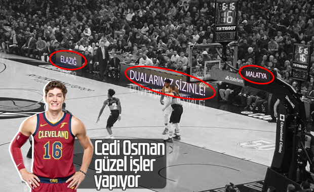 Cleveland, Elazığ ve Malatya'yı unutmadı