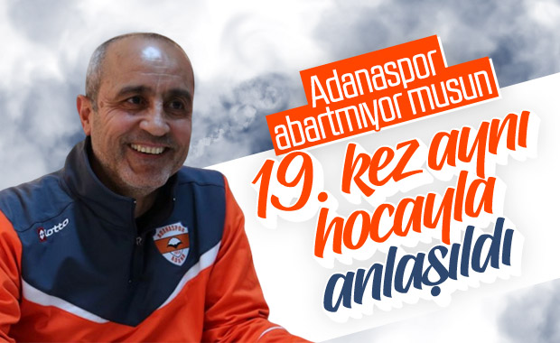 Adanaspor, bir kez daha Eyüp Arın'la anlaştı