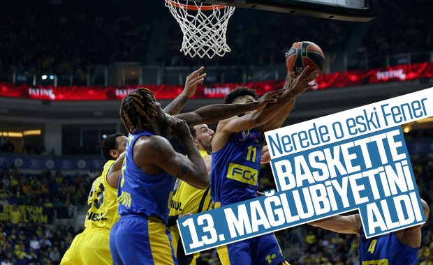 Fenerbahçe, Maccabi'ye son 2 saniyede yenildi