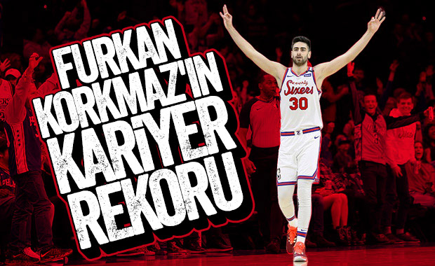 Furkan Korkmaz 34 sayı attı