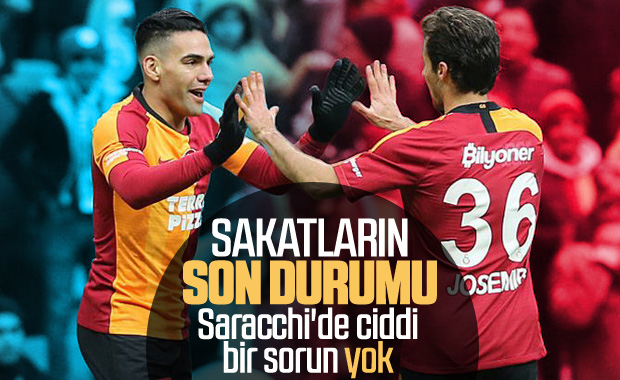 Galatasaray'a sakatlardan iyi haber geldi
