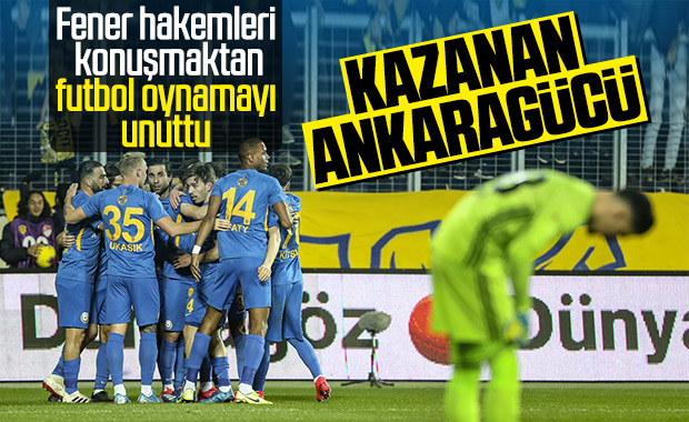 Fenerbahçe, Ankara'dan eli boş döndü