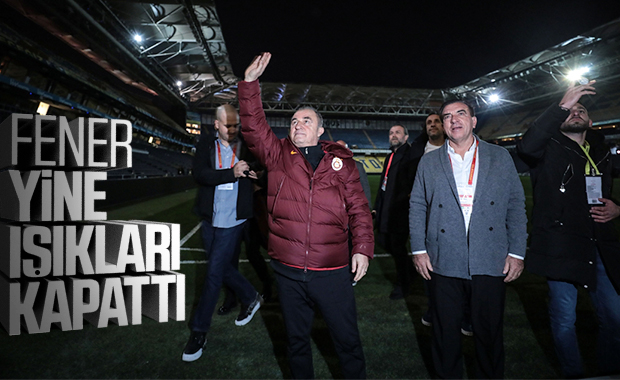Fenerbahçe yine stat ışıklarını kapattı
