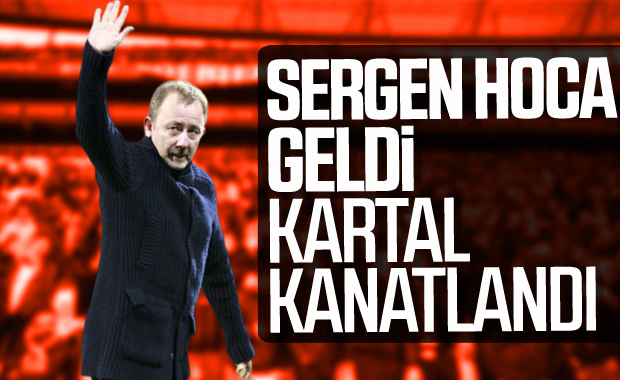 Beşiktaş, Sergen Yalçın'la yükselişe geçti 