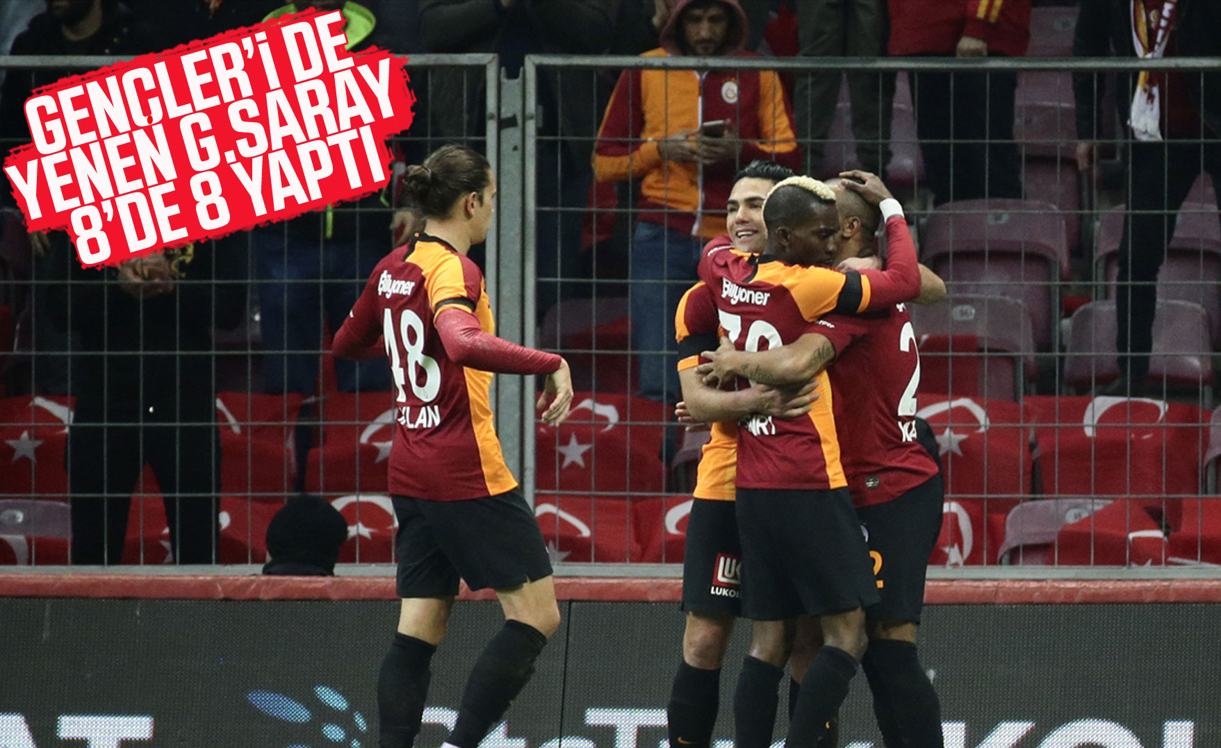 Galatasaray, Gençlerbirliği karşısında rahat kazandı