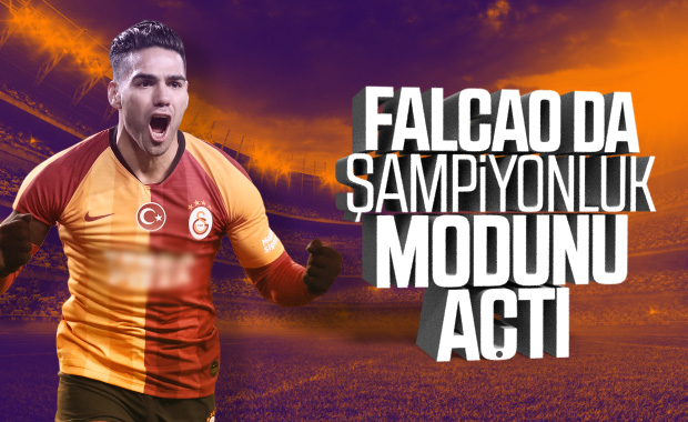 Falcao döndü, Galatasaray coştu 