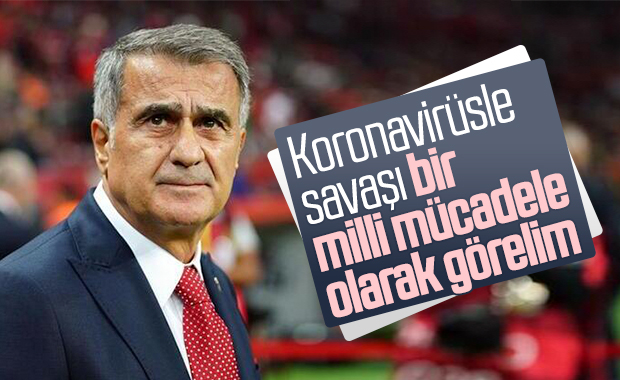 Şenol Güneş, koronavirüsle ilgili tavsiyelerde bulundu